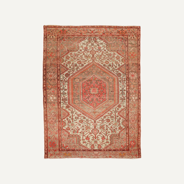 ANTIQUE MALAYER RUG 54" x 78"