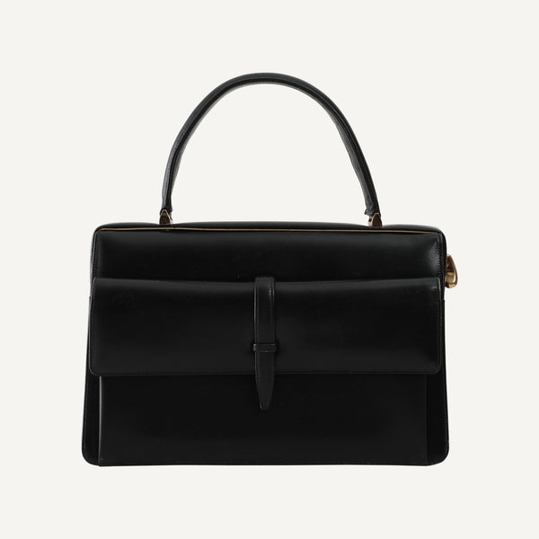VINTAGE BOX CALF HANDBAG
