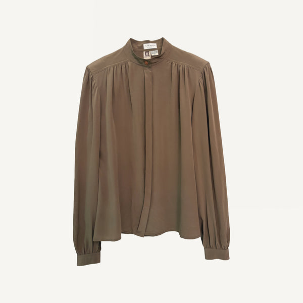 VINTAGE ANNE KLEIN + PLAIN GOODS BLOUSE