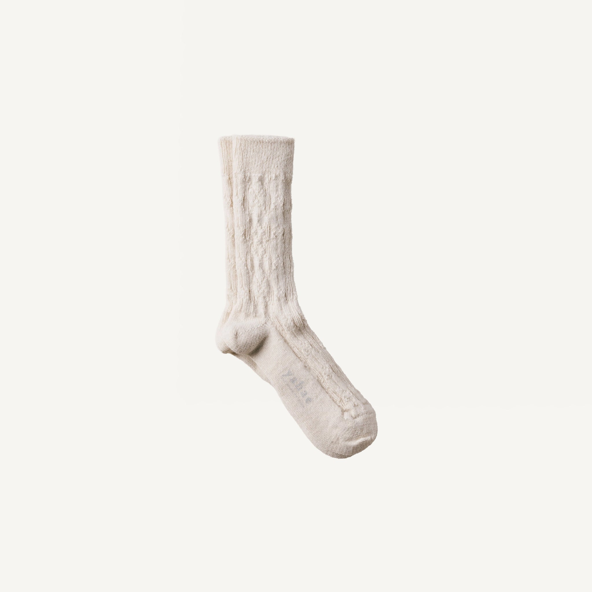 ALPACA CABLE PATTERN SOCKS