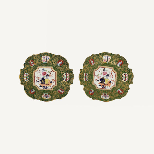 ANTIQUE ASHWORTH SERVING PLATES