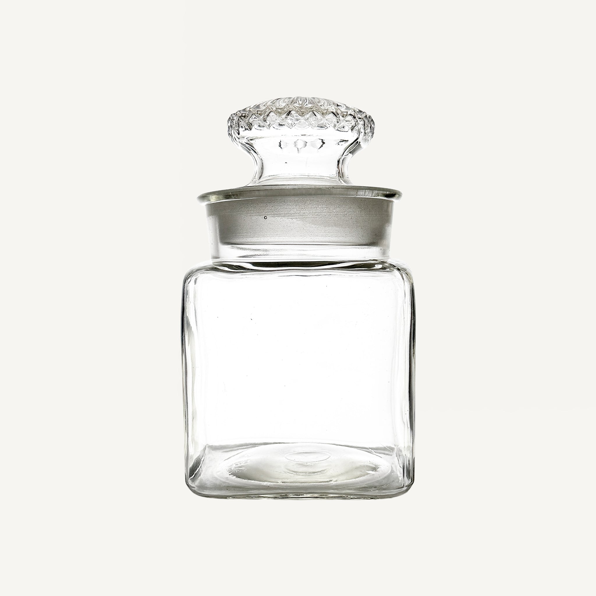 ANTIQUE GLASS JAR