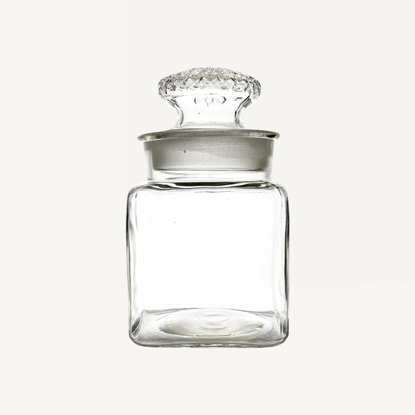 ANTIQUE GLASS JAR