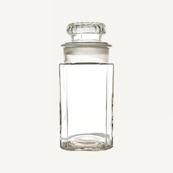 ANTIQUE GLASS JAR