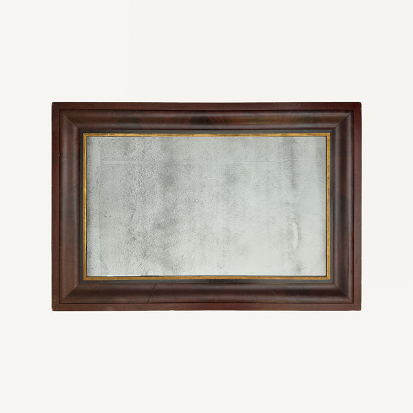 ANTIQUE OGEE FRAMED MIRROR