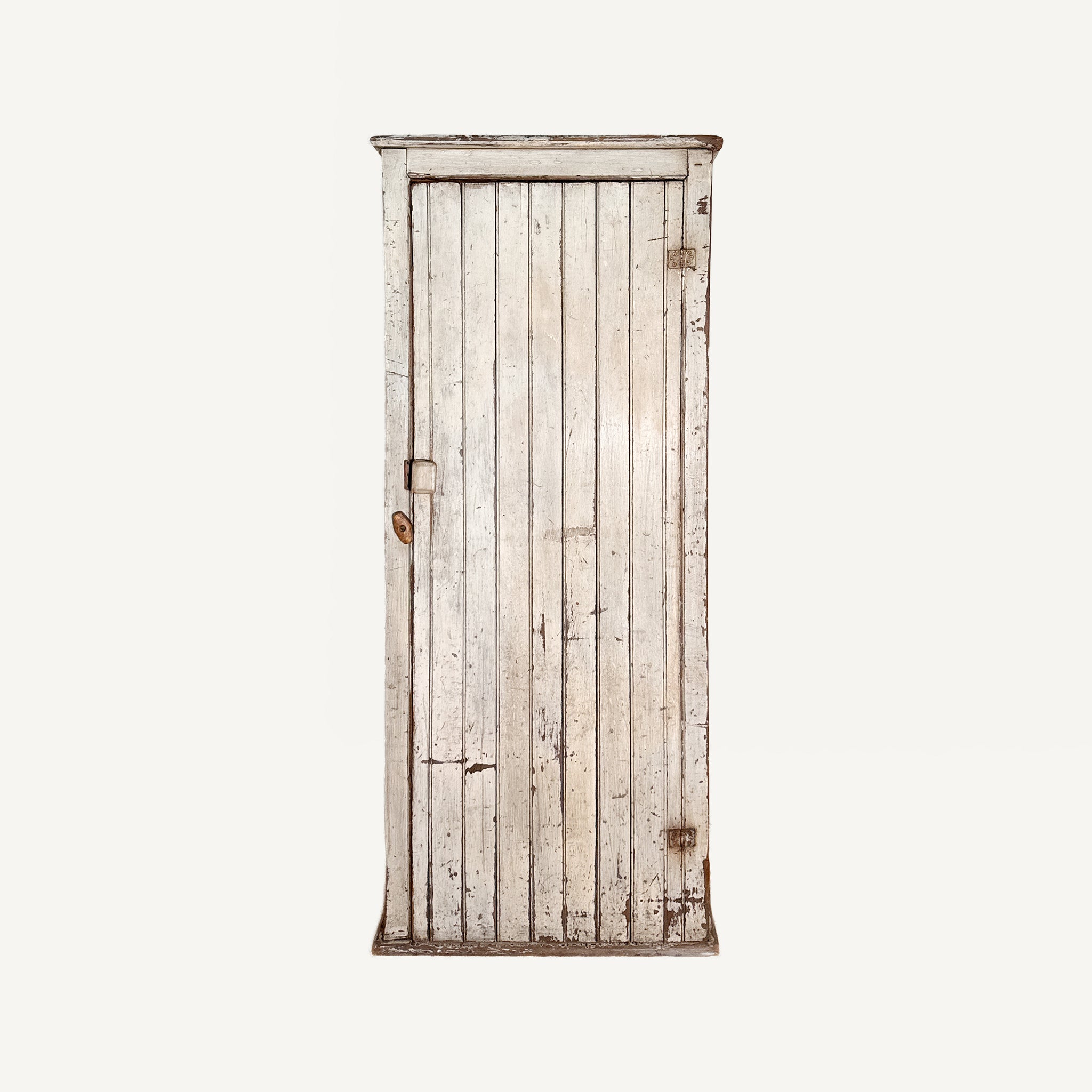 ANTIQUE PAINTED CUPBOARD