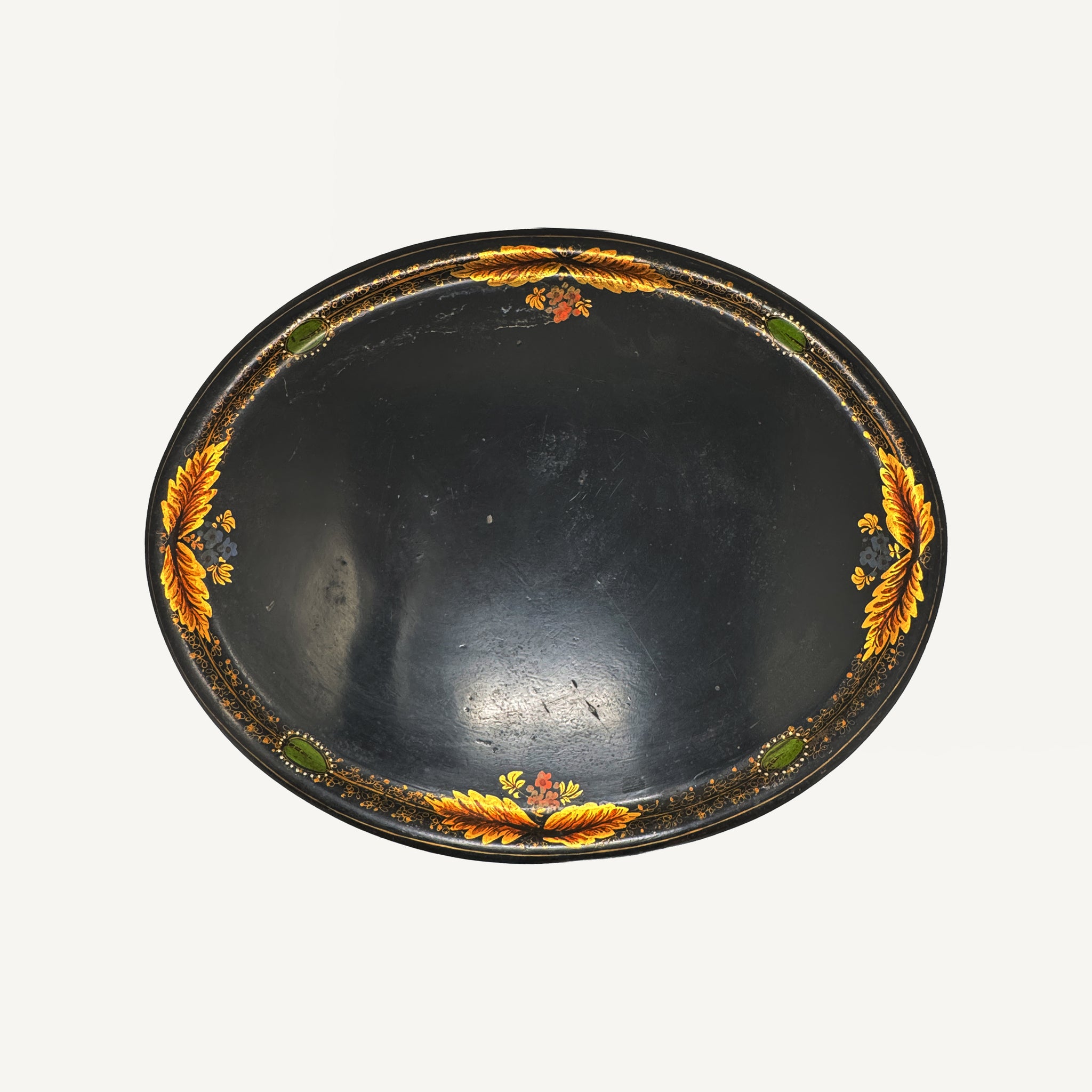 ANTIQUE TOLE TRAY