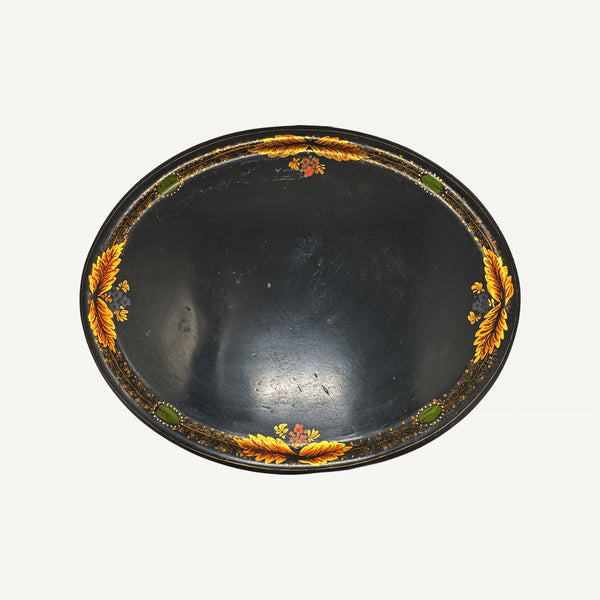 ANTIQUE TOLE TRAY