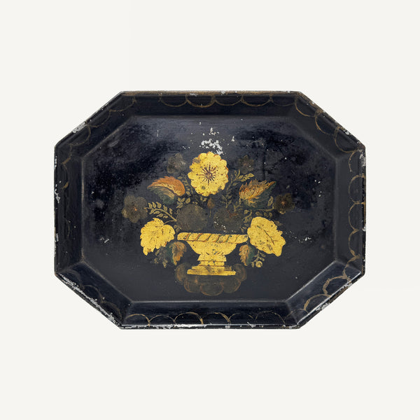 ANTIQUE TOLE TRAY