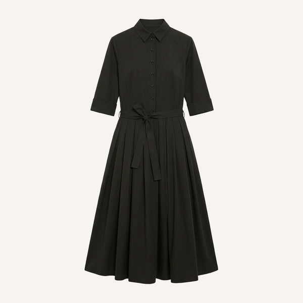APUNTOB WOOL GAUZE DRESS