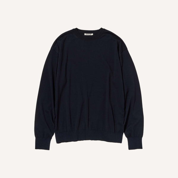 AURALEE GIZA PULLOVER KNIT