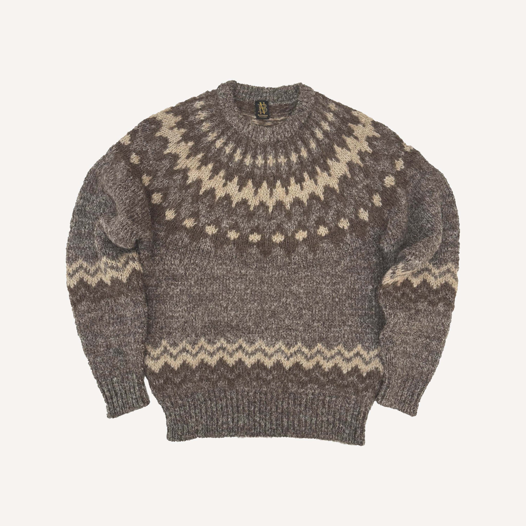 BATONER NORDIC SWEATER