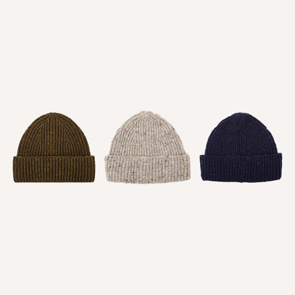 DONEGAL WOOL BEANIE