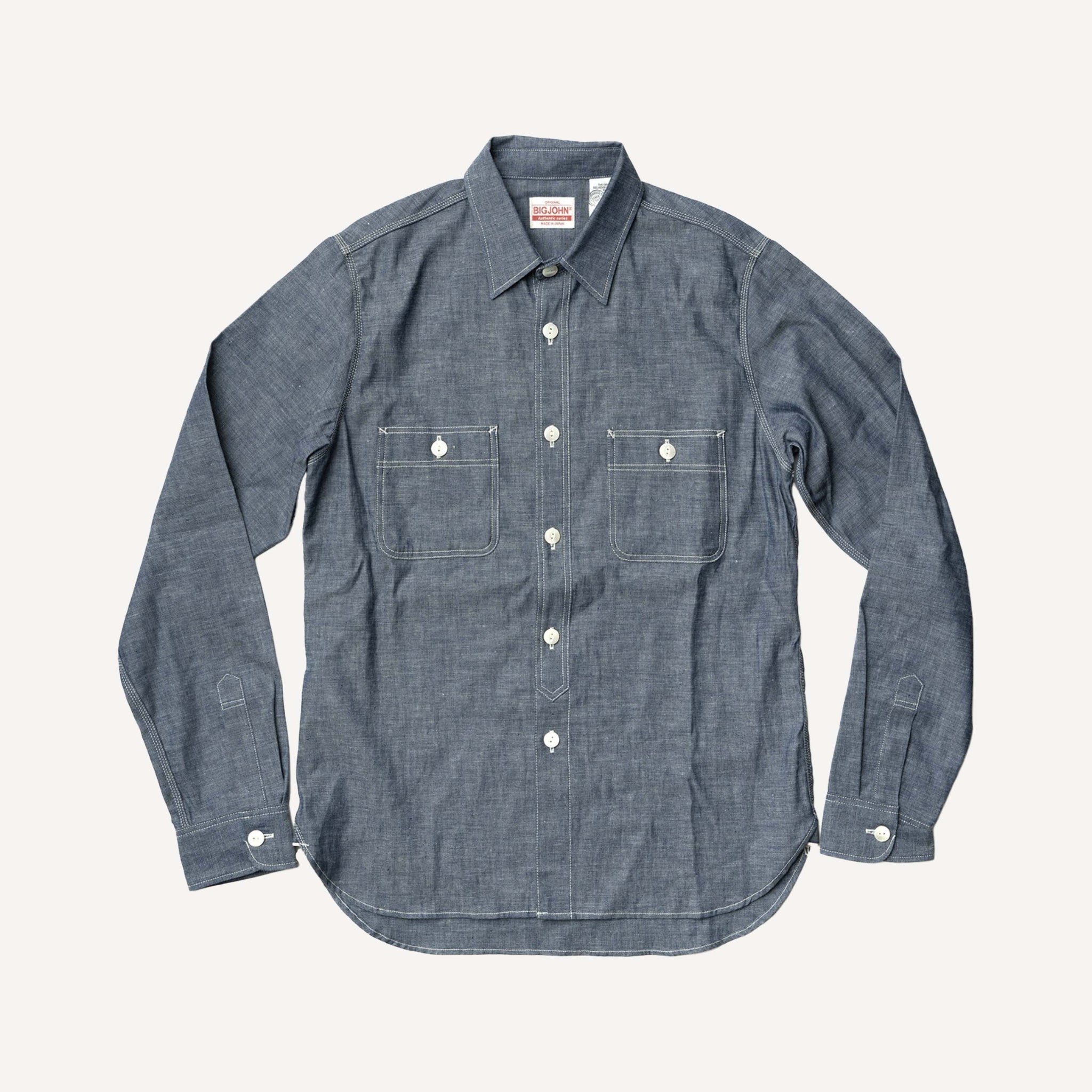 BIG JOHN SELVEDGE CHAMBRAY SHIRT