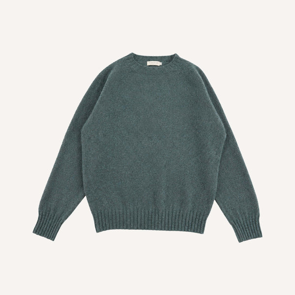 PLAIN GOODS BRUSHED SHETLAND SWEATER