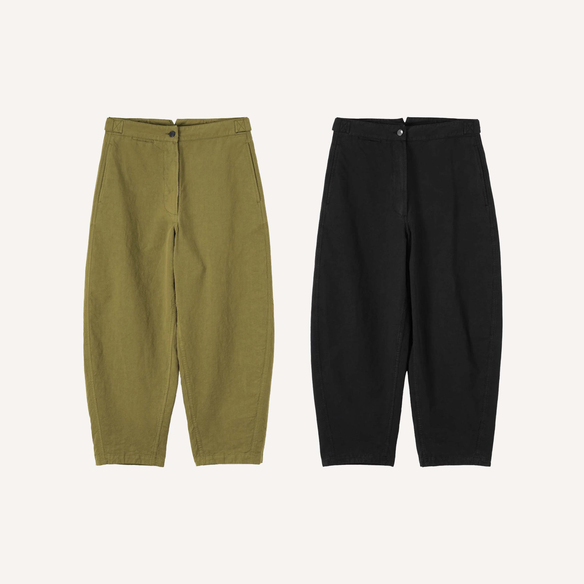 MHL BARREL LEG TROUSERS