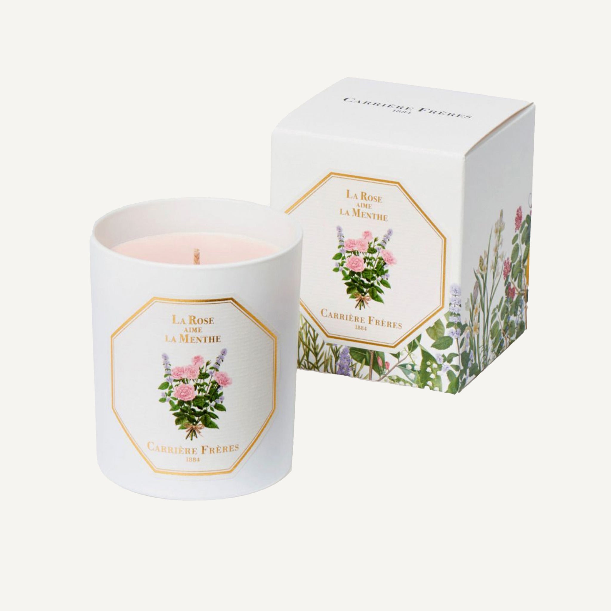 CARRIERE FRERES ROSE MINT CANDLE