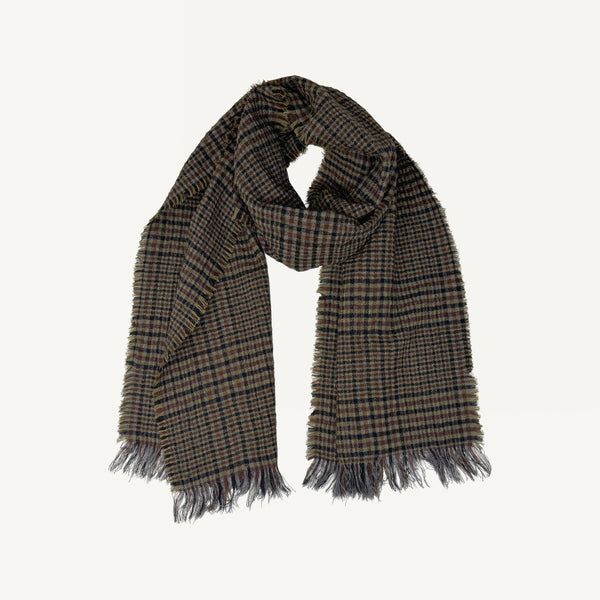 CHECKED SCARF