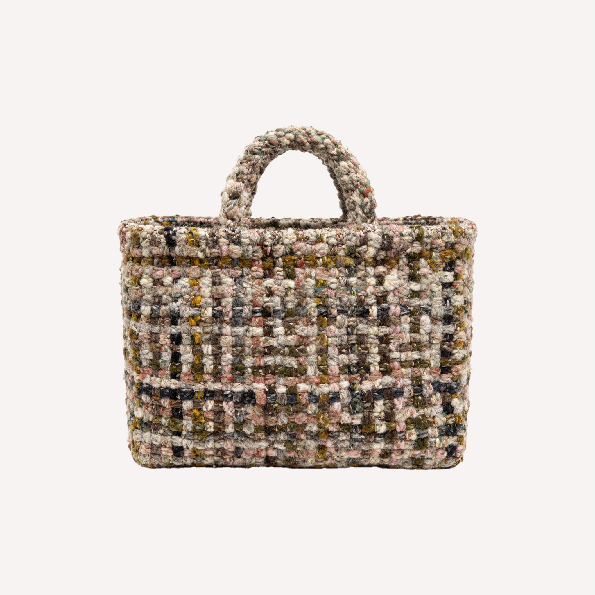 SOPHIE DIGARD TWEED KNIT BAG