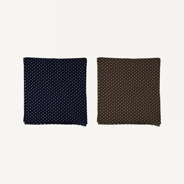 FINE WOOL DOUBLE-FACED SCARF