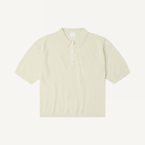 FUB HIGH-TWIST TEXTURED POLO