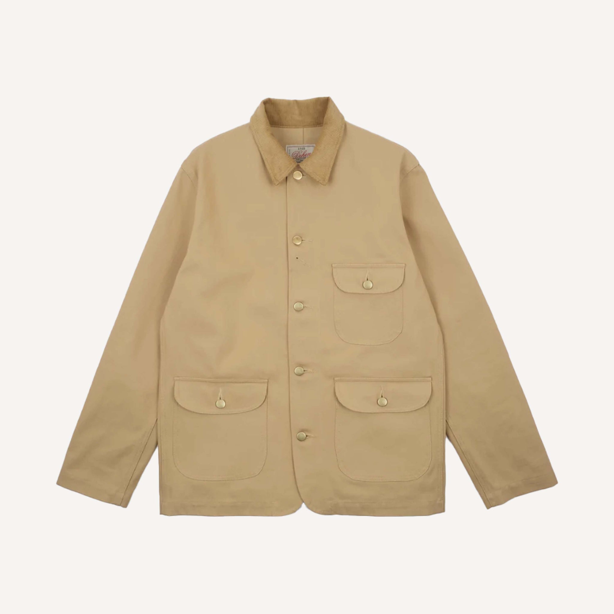DRY WAXED COTTON CHORE COAT