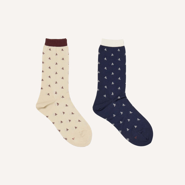 BABACO PETITE FLOWER SOCKS