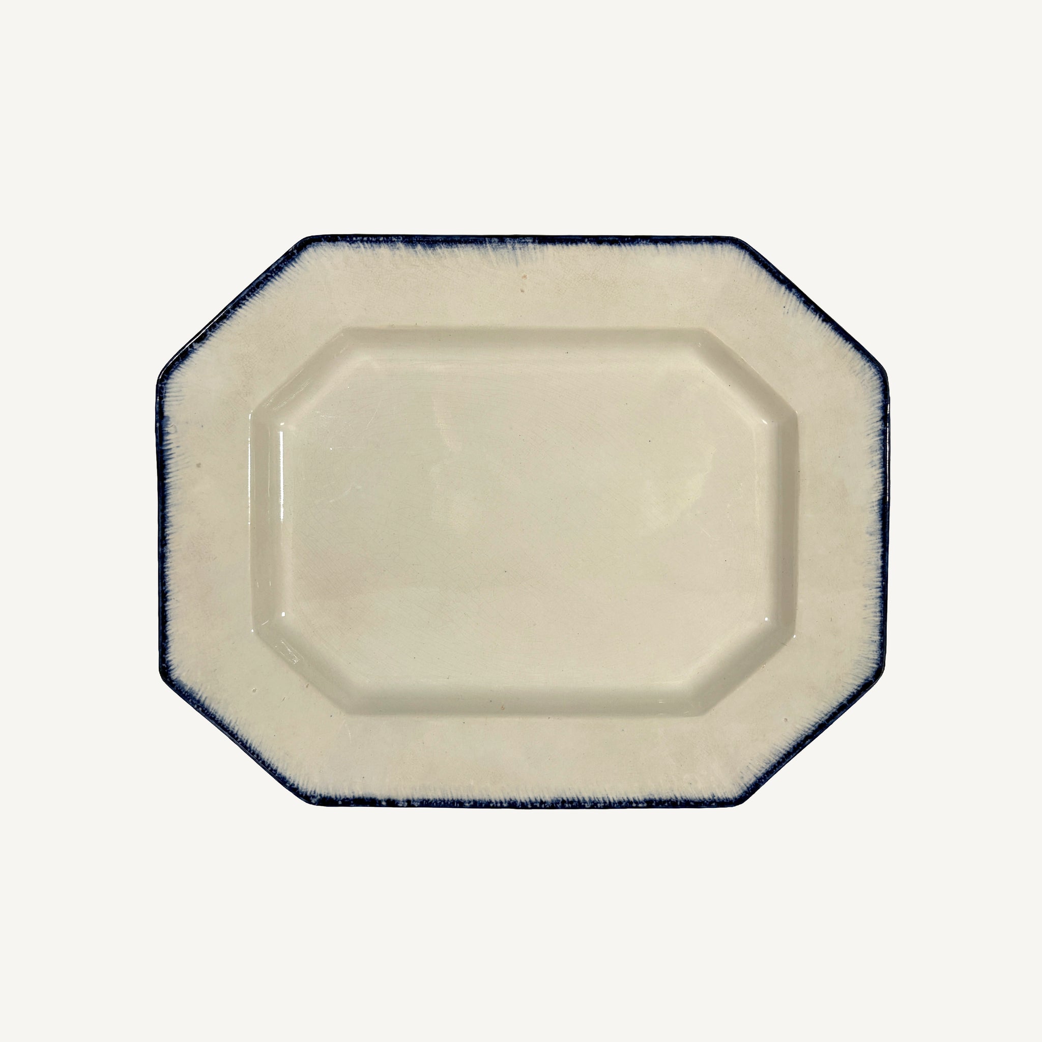 ANTIQUE LEEDS PLATTER
