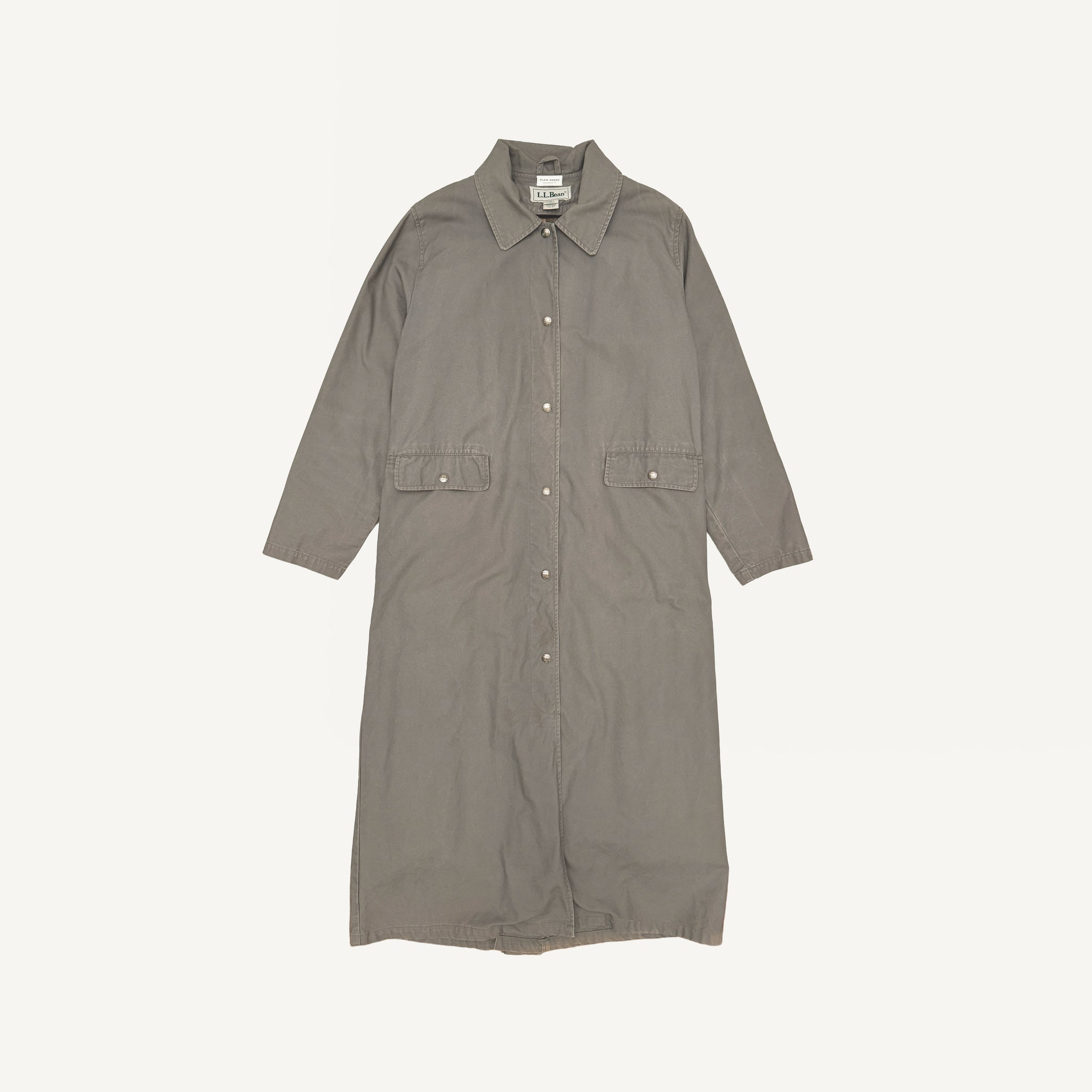 VINTAGE L.L. BEAN + PLAIN GOODS TRENCH COAT