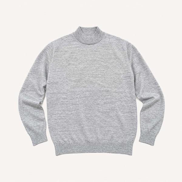 MOONCASTLE MOCK NECK SWEATER