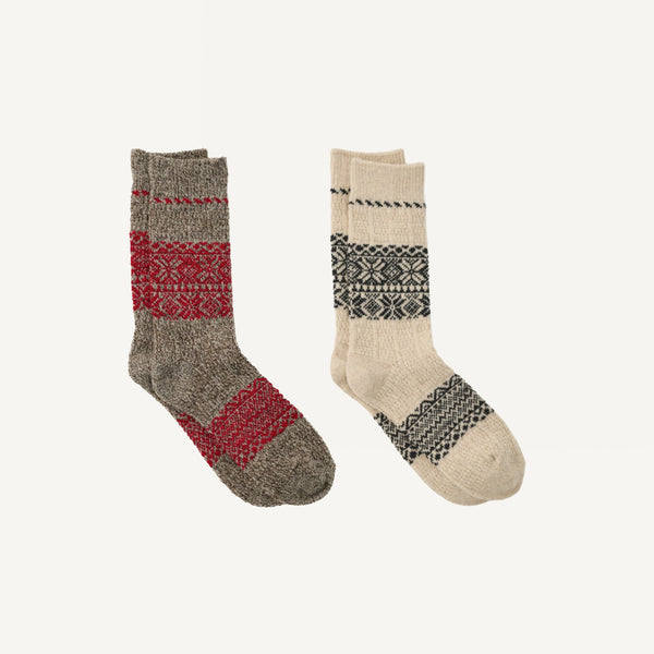 NORDIC PATTERN SOCKS