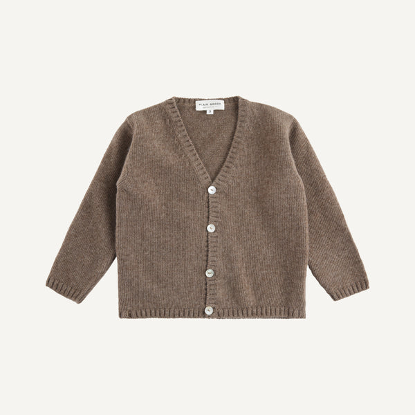PLAIN GOODS CARDIGAN SWEATER