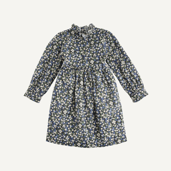 PLAIN GOODS LIBERTY RUFFLE COLLAR DRESS