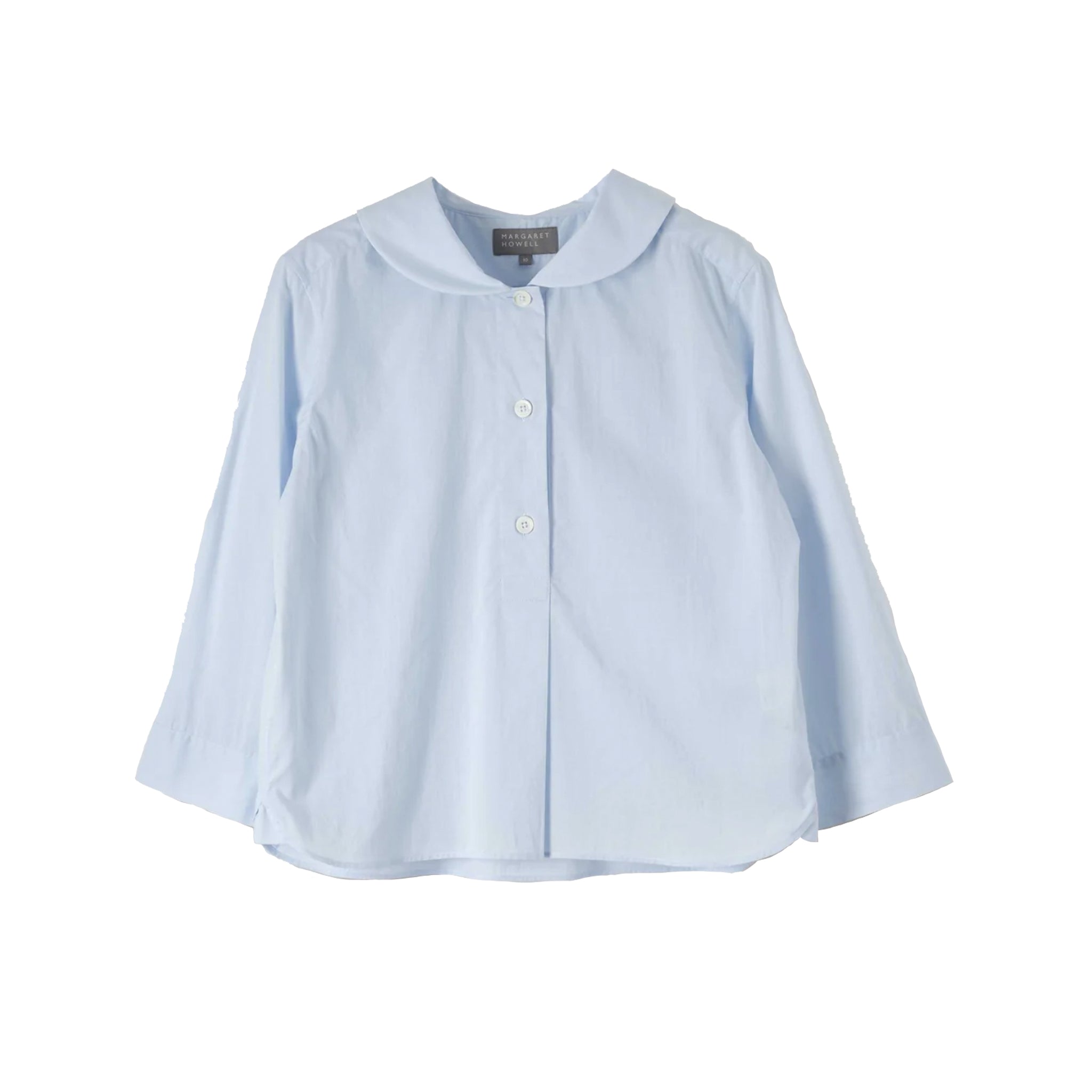 MARGARET HOWELL PETAL COLLAR SHIRT