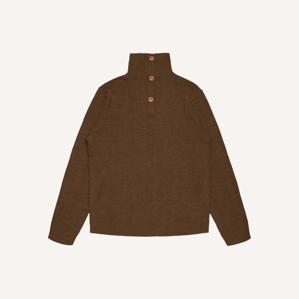FUB PLACKET SWEATER