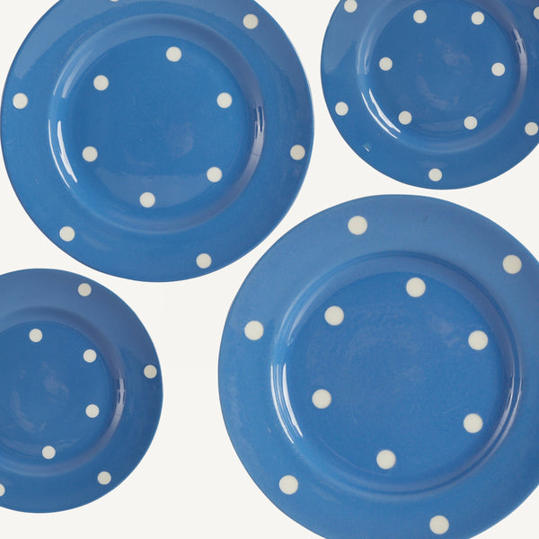 VINTAGE POLKA DOT PLATES