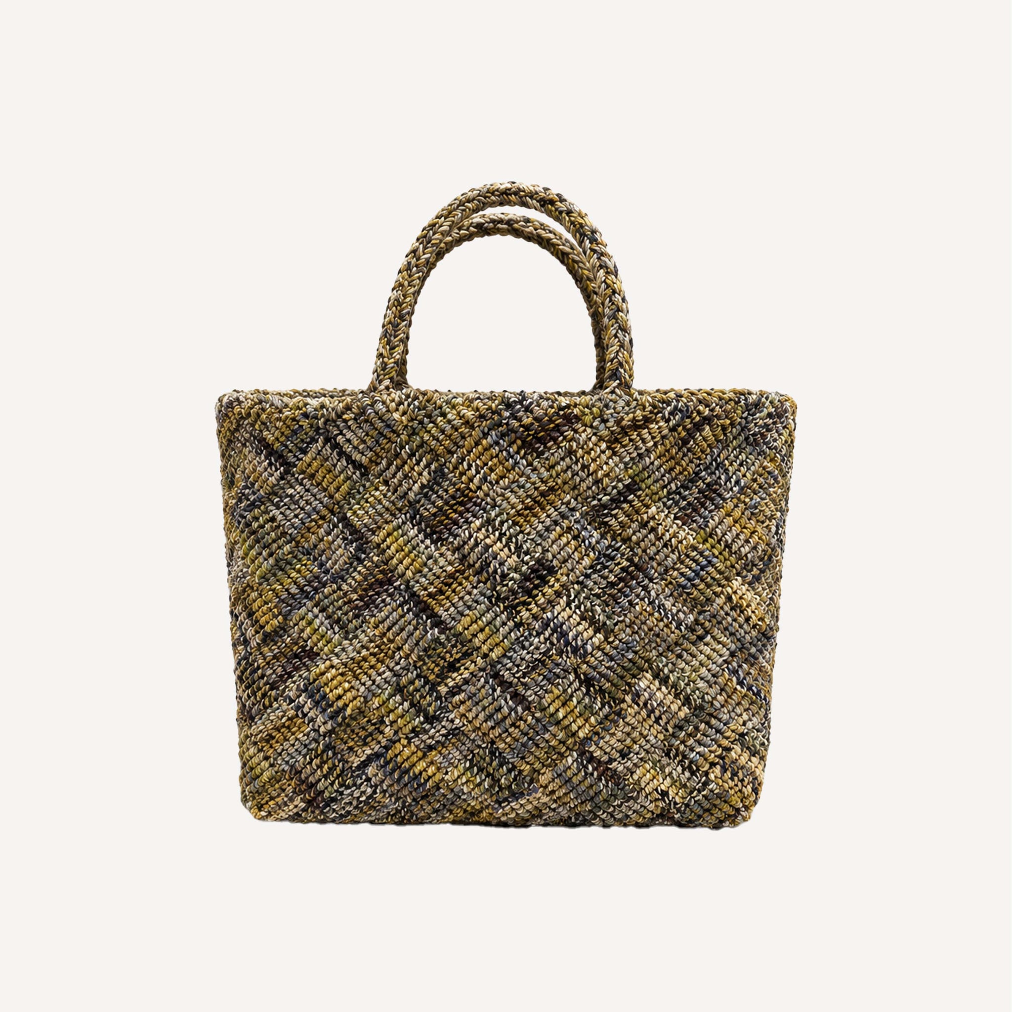 SOPHIE DIGARD TEXTURED RAFFIA BAG