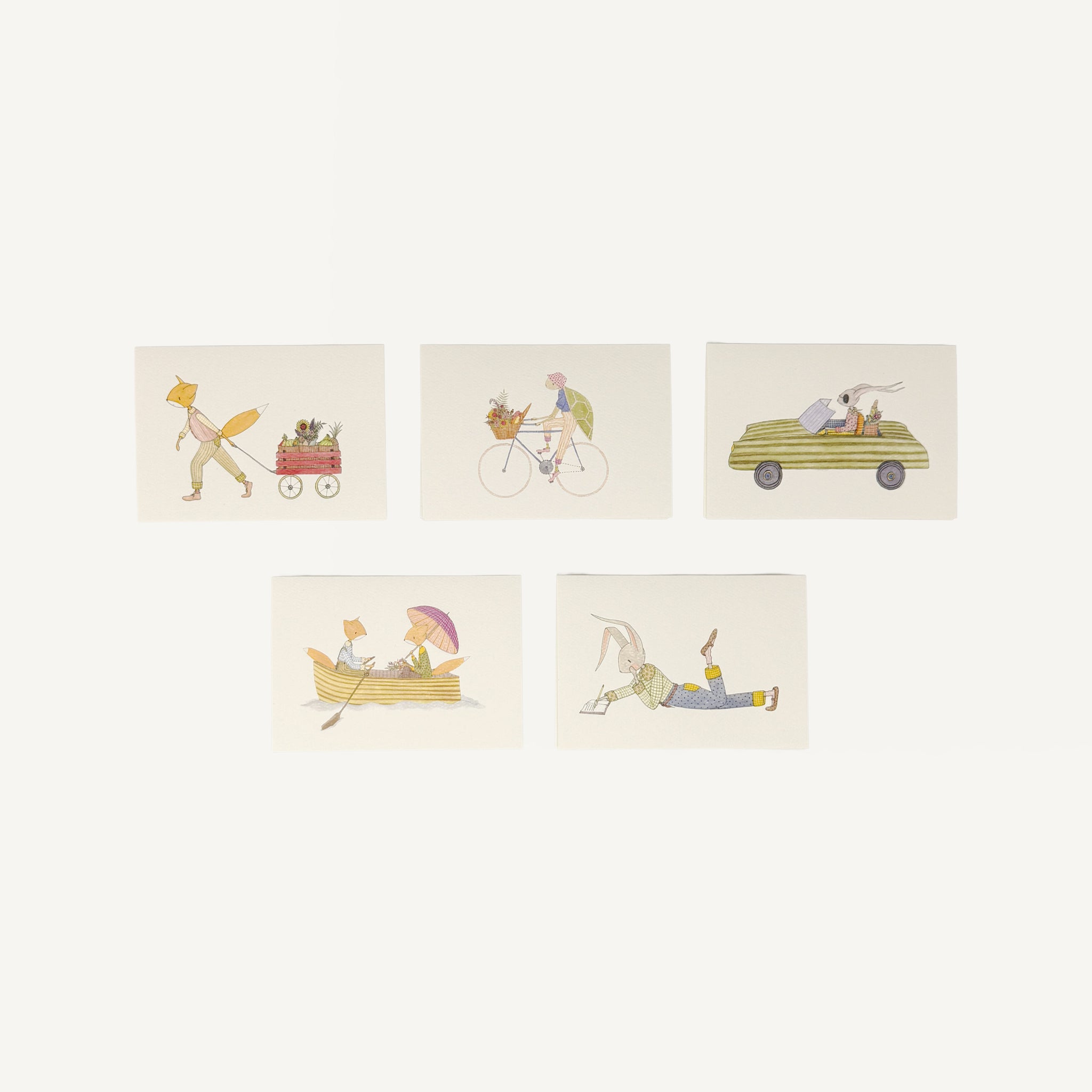 HAND-DRAWN GREETING CARDS