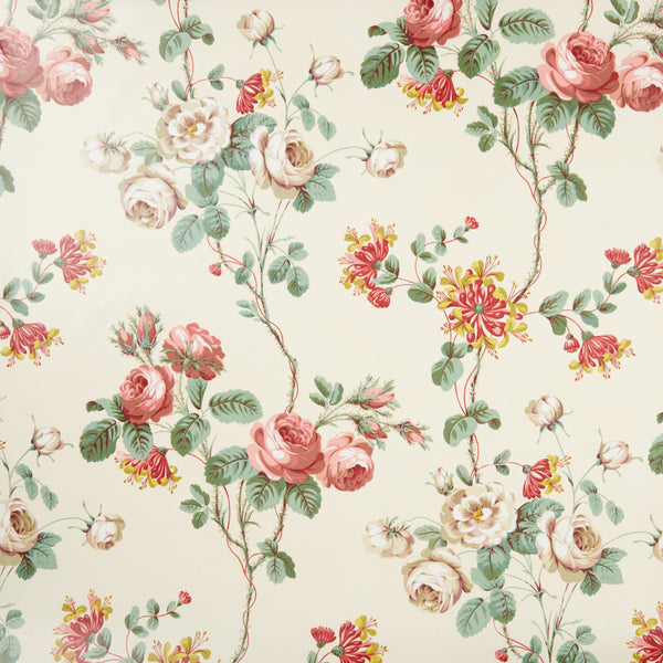VINTAGE FLORAL PRINT CHINTZ