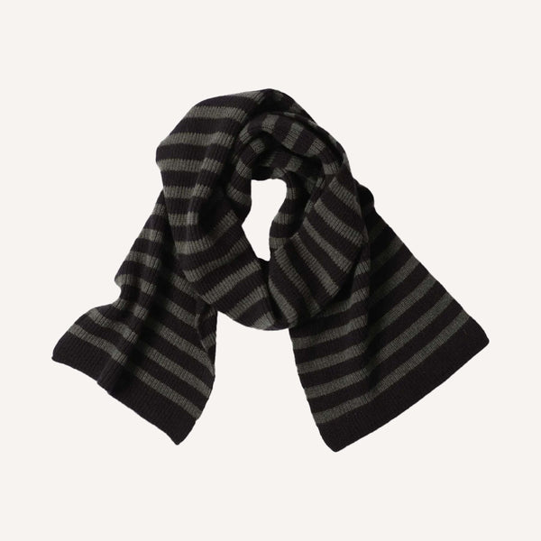 MHL TEXTURED STRIPE SCARF