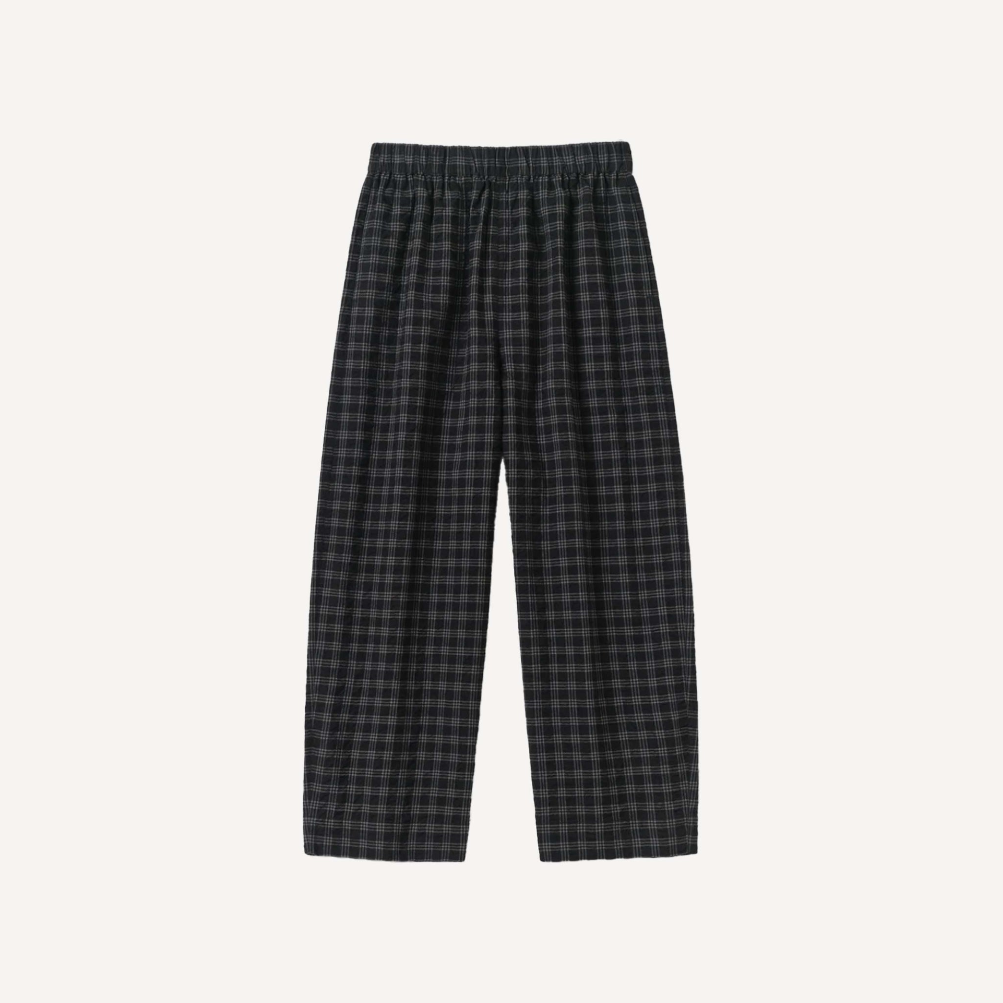 TOAST CHECKED TROUSERS
