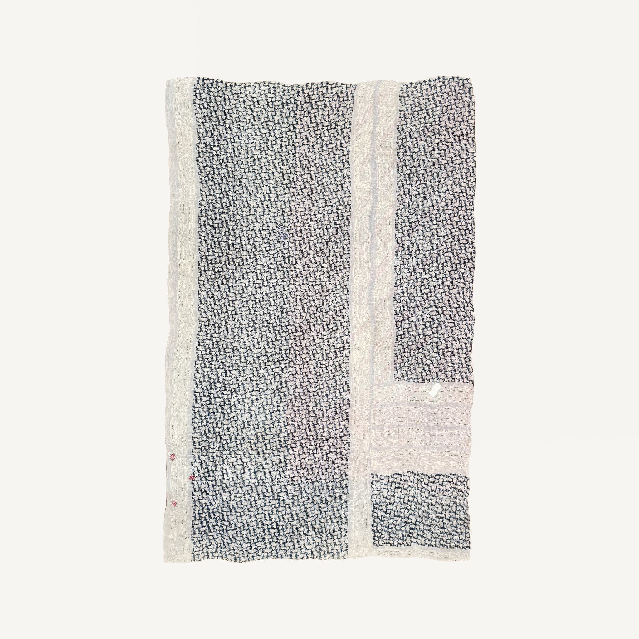 UPCYCLED VINTAGE KANTHA QUILT