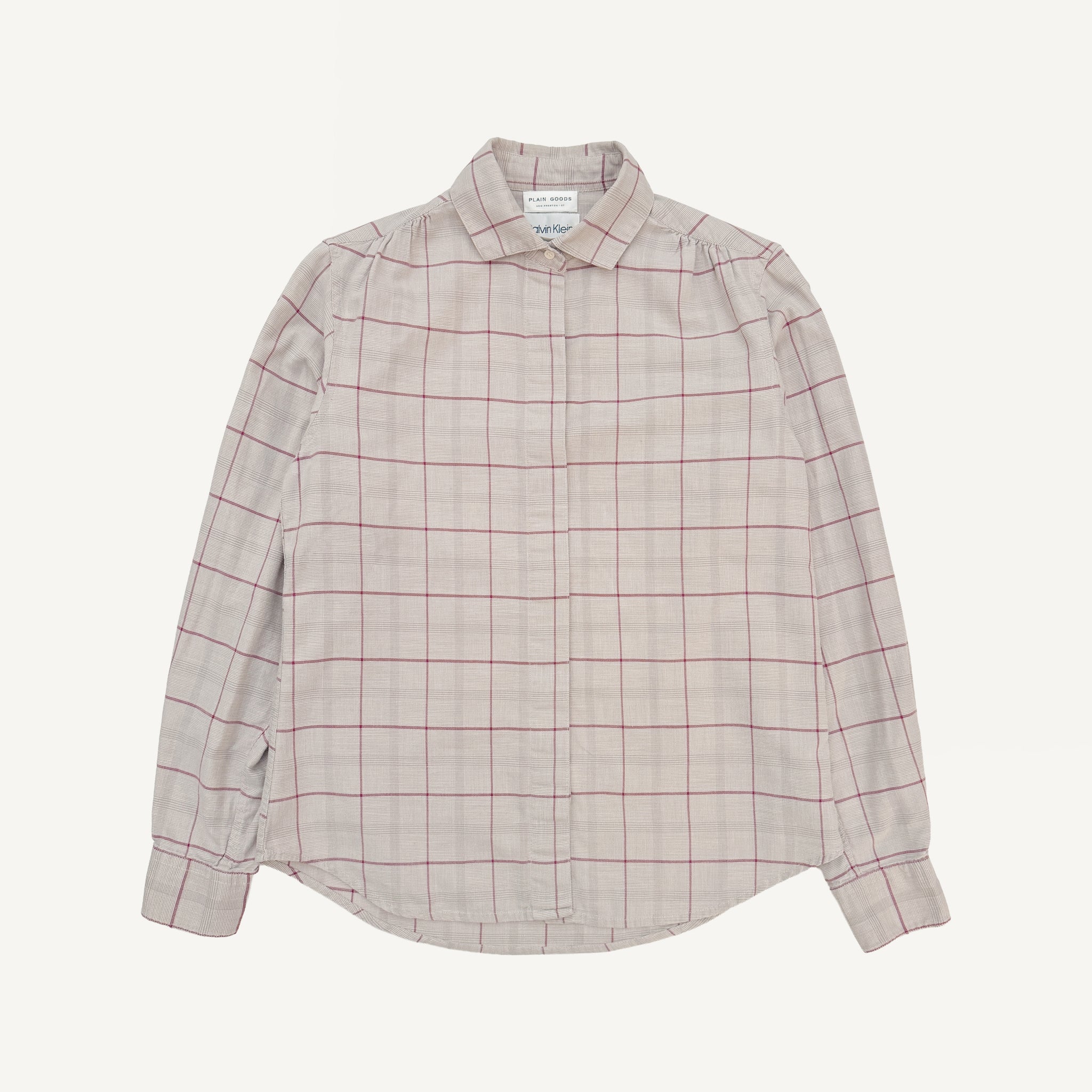 VINTAGE CALVIN KLEIN + PLAIN GOODS SHIRT
