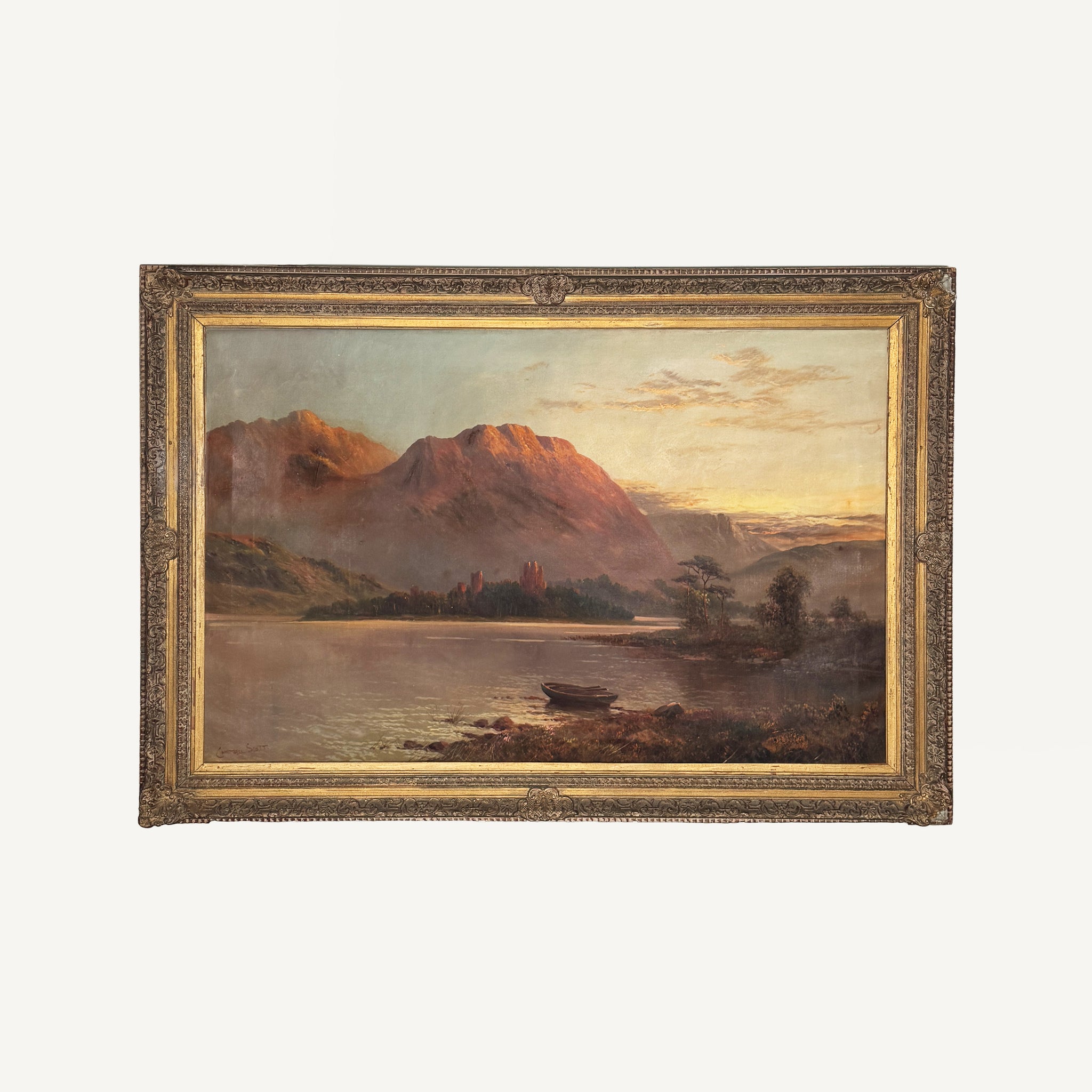 VINTAGE OIL PAINTING