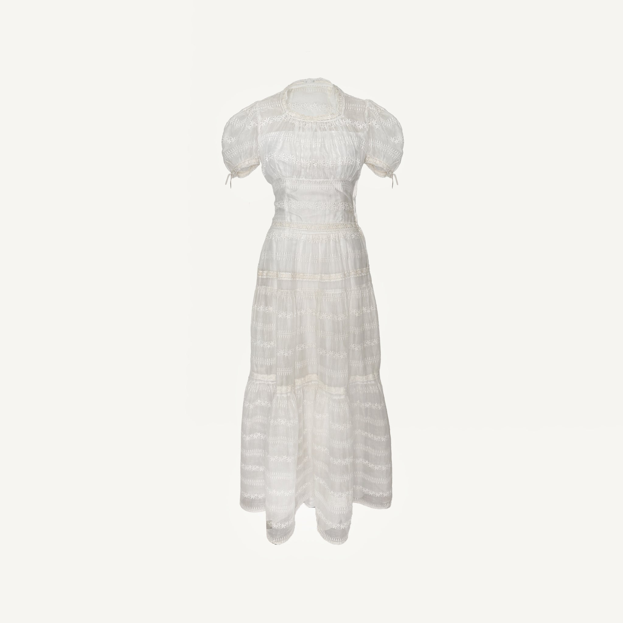 VINTAGE ORGANZA DRESS