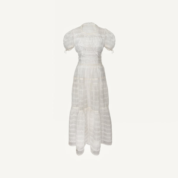 VINTAGE ORGANZA DRESS