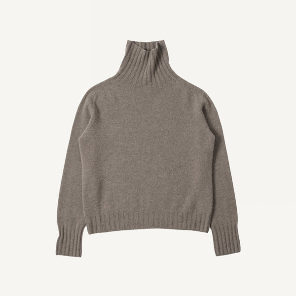 MARGARET HOWELL WIDE ROLL NECK SWEATER