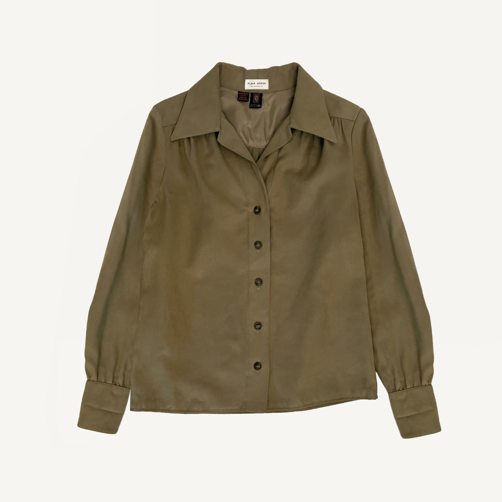 VINTAGE ANNE KLEIN + PLAIN GOODS SHIRT JACKET
