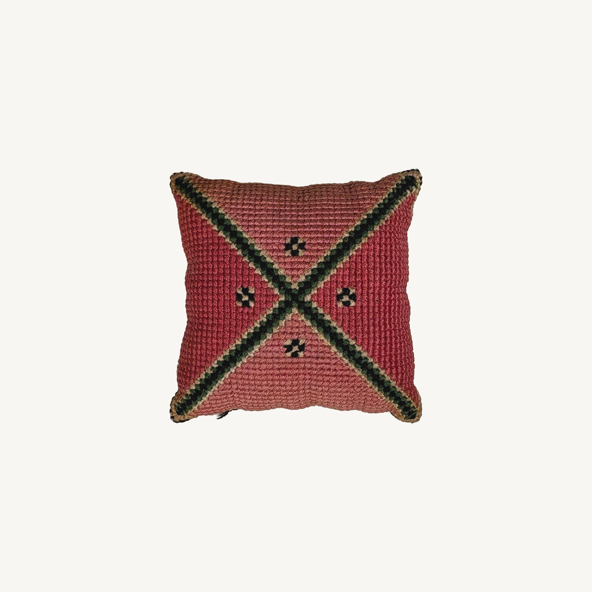 ANTIQUE NEEDLEPOINT PIN CUSHION