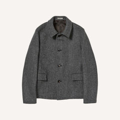 A*様 AURALEE SHETLAND WOOL DOUBLE CLOTH C AURALEE DOUBLE-CLOTH BLOUSON – PLAIN GOODS